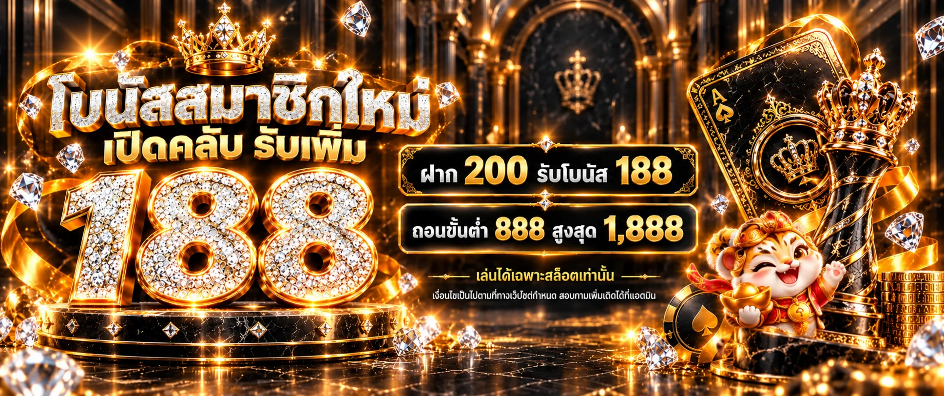 เกมสล็อตและโบนัสสมาชิกใหม่บน Silver888